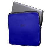 Laptop-Ärmel 176Monogramm für 13"-Laptop Laptopschutzhülle (Vorderseite Links)