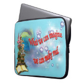 Laptop-Ärmel für junge Schriftsteller Laptopschutzhülle (Vorderseite Links)