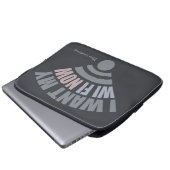 Laptop-Ärmel für WiFi Laptopschutzhülle (Vorne Knopf)