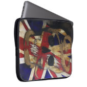 Laptop-Ärmel "London Calling" Laptopschutzhülle (Vorne Rechts)