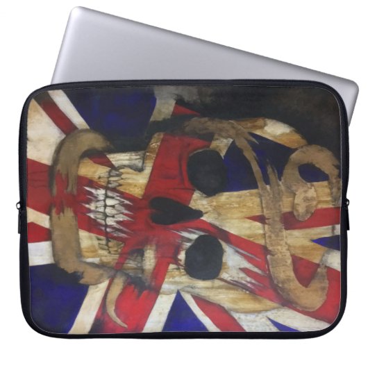 Laptop-Ärmel "London Calling" Laptopschutzhülle (Vorderseite)