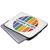 Laptop-Ärmel mit gleichen Rechten Laptopschutzhülle (Vorne Knopf)