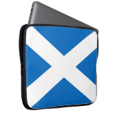Laptop-Ärmel mit schottischer Flagge Laptopschutzhülle (Vorne Rechts)