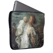 Laptop-Ärmel "Mutter mit Kind" Laptopschutzhülle (Vorne Rechts)