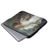 Laptop-Ärmel "Mutter mit Kind" Laptopschutzhülle (Vorne Knopf)