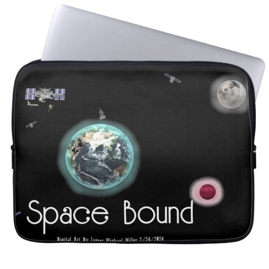 Laptop Case von James Michael Miller (Vorderseite)