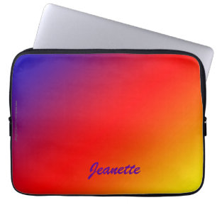 Laptop-Computer Hülsen-klarer Regenbogen Laptopschutzhülle