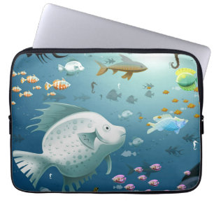 Laptop-Cover-Design – Elegante Hand mit neuester U Laptopschutzhülle