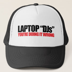 Laptop DJs Truckerkappe