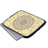 Laptop-Fall am Sonntag Laptopschutzhülle (Vorne Knopf)