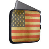 Laptop-Fall für amerikanische Flagge Laptopschutzhülle (Vorne Rechts)