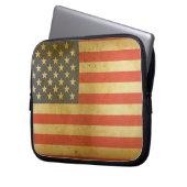 Laptop-Fall für amerikanische Flagge Laptopschutzhülle (Vorderseite Links)