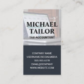 Laptop | Finanzindustrie Visitenkarte (Vorderseite)