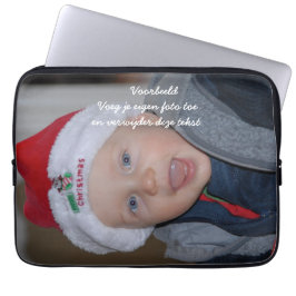 Laptop hoes met eigen foto laptopschutzhülle