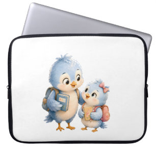 Laptop-Hülle Blue Bird Geschwister Laptopschutzhülle