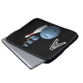 Laptop-Hülle Bowling Laptopschutzhülle (Vorne Knopf)