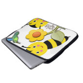 Laptop-Hülle Bumblebee Laptopschutzhülle (Vorne Knopf)