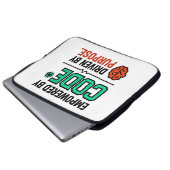 Laptop-Hülle 'Code With Purpose' Laptopschutzhülle (Vorne Knopf)