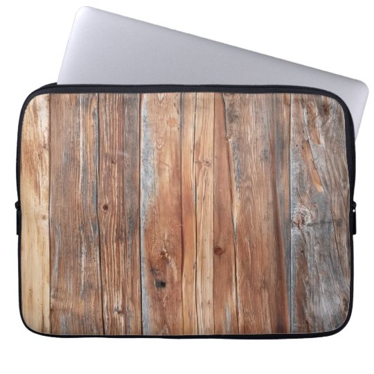 Laptop Hülle Holz retro Laptopschutzhülle