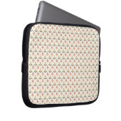 Laptop-Hülle mit zarter Kirschblüte  Laptopschutzhülle (Vorne Rechts)