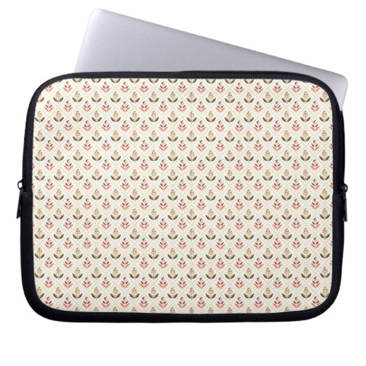 Laptop-Hülle mit zarter Kirschblüte  Laptopschutzhülle (Vorderseite)