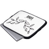 Laptop-Hülle – Modern Edge Laptopschutzhülle (Vorne Knopf)
