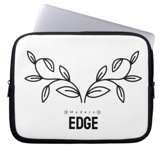 Laptop-Hülle – Modern Edge Laptopschutzhülle (Vorderseite)