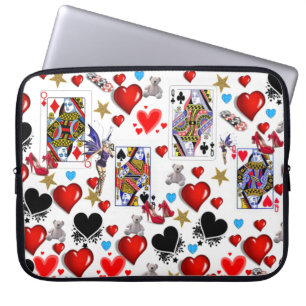 Laptop-Hülle Queen Hearts Laptopschutzhülle