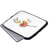 Laptop-Hülle zum Atmen Laptopschutzhülle (Vorne Knopf)