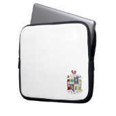 Laptop-Hülse 10 Zoll Laptopschutzhülle (Vorderseite Links)