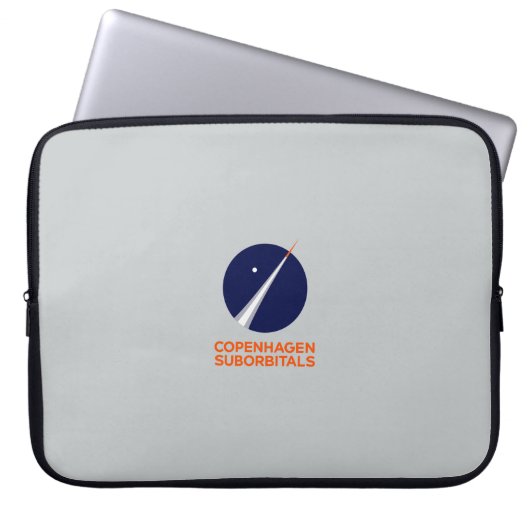 Laptop-Hülse 15 mit Logo Kopenhagens Suborbitals Laptopschutzhülle (Vorderseite)