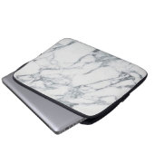 Laptop-Hülse des Marmor-13in Laptopschutzhülle (Vorne Knopf)