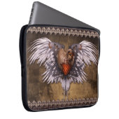 Laptop-Hülse - Flügel des Dampfs Laptopschutzhülle (Vorne Rechts)