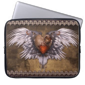 Laptop-Hülse - Flügel des Dampfs Laptopschutzhülle (Vorderseite)