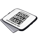 Laptop-Hülse Laptopschutzhülle (Vorne Knopf)