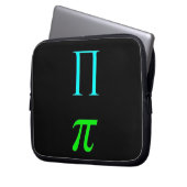 Laptop-Hülse mit alten PU-Symbolen Laptopschutzhülle (Vorderseite Links)