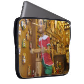 Laptop-Hülse--Pinocchio Puppe Laptopschutzhülle (Vorne Rechts)