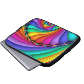 Laptop-Hülse Regenbogen Stitchery Gay Pride-LGBT Laptopschutzhülle (Vorne Knopf)