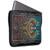Laptop-Hülse - Shaman durch C. McAllister Laptopschutzhülle (Vorne Rechts)