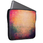 Laptop-Hülsen-Neoprenabstrakter reizender Grunge Laptopschutzhülle (Vorne Rechts)