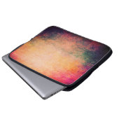 Laptop-Hülsen-Neoprenabstrakter reizender Grunge Laptopschutzhülle (Vorne Knopf)