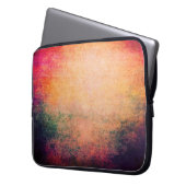 Laptop-Hülsen-Neoprenabstrakter reizender Grunge Laptopschutzhülle (Vorderseite Links)