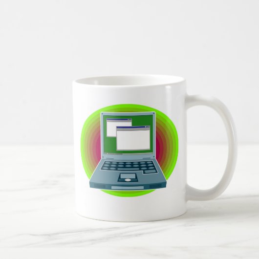 Laptop Kaffeetasse (Rechts)