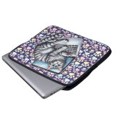 Laptop-Katze Laptopschutzhülle (Vorne Knopf)