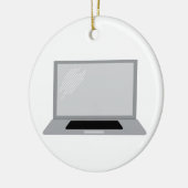 Laptop Keramik Ornament (Links)