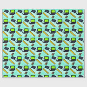 Laptop-Lineal Geschenkpapier (Flach)