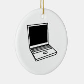 Laptop PC Keramikornament (Rechts)