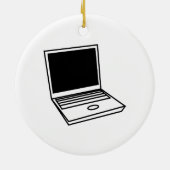 Laptop PC Keramikornament (Hinten)