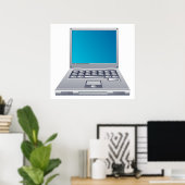 Laptop Poster (Heimbüro)