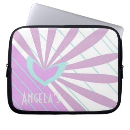 Laptop Pouch mit Herz Laptopschutzhülle